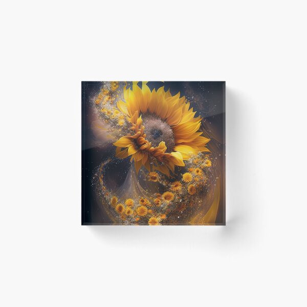 Item preview, Spiral maelstrom galactic sunflower designed and sold by RK - Shop.