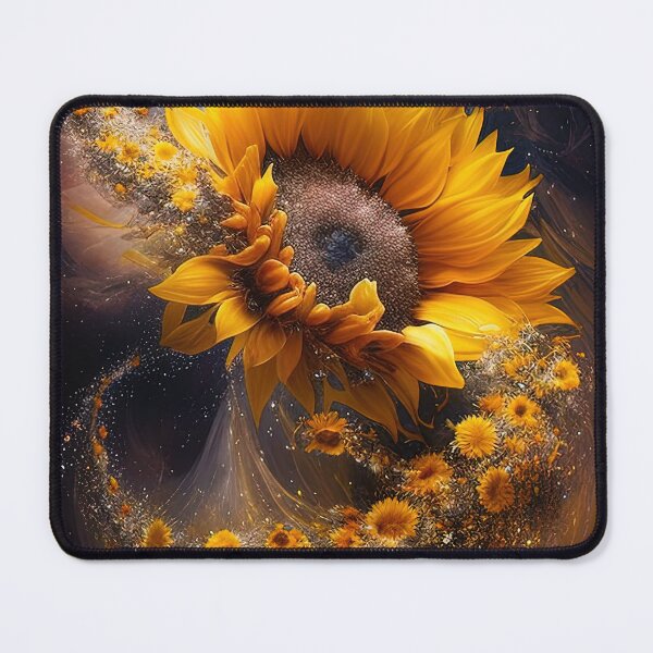 Item preview, Spiral maelstrom galactic sunflower designed and sold by RK - Shop.