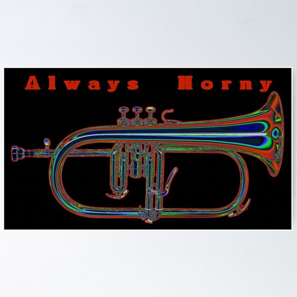 Item preview, always horny designed and sold by creatorface.