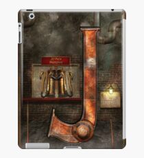 Steampunk - Alphabet - J is for Jet Pack iPad Case/Skin