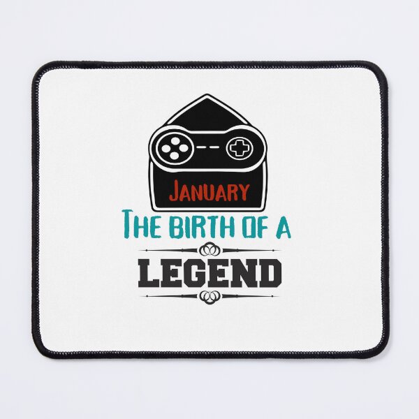 Item preview, January The Birth Of A Legend Board Gamer designed and sold by LadyHustle.