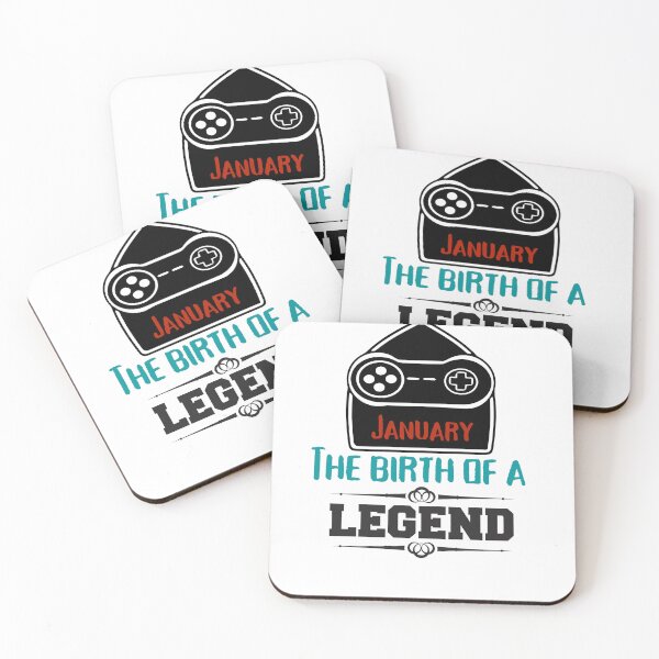 Item preview, January The Birth Of A Legend Board Gamer designed and sold by LadyHustle.