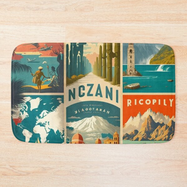Item preview, Vintage travel posters 6 designed and sold by olahdan.