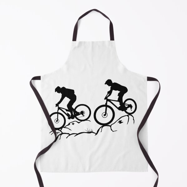 Artikelvorschau, Mountain biker, Downhill biking, Mountain biking duo entworfen und verkauft von claudiasartwork.