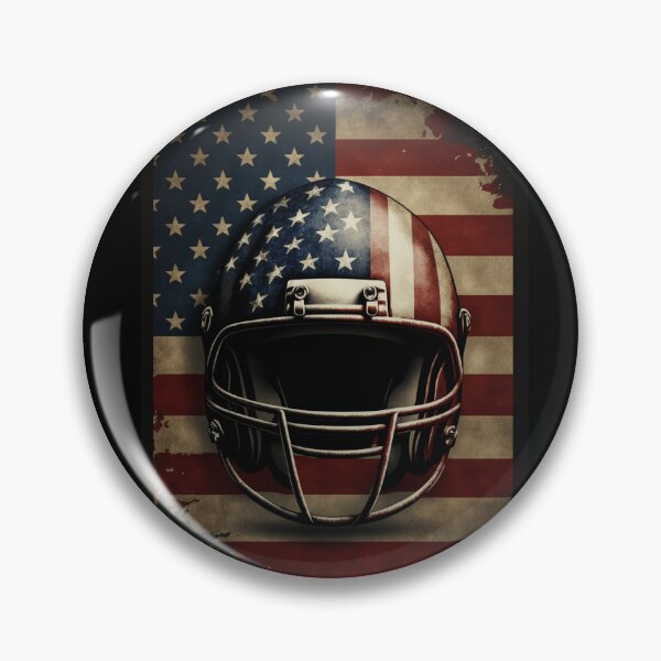 Item preview, American Football Player Usa Flag designed and sold by druckfun.