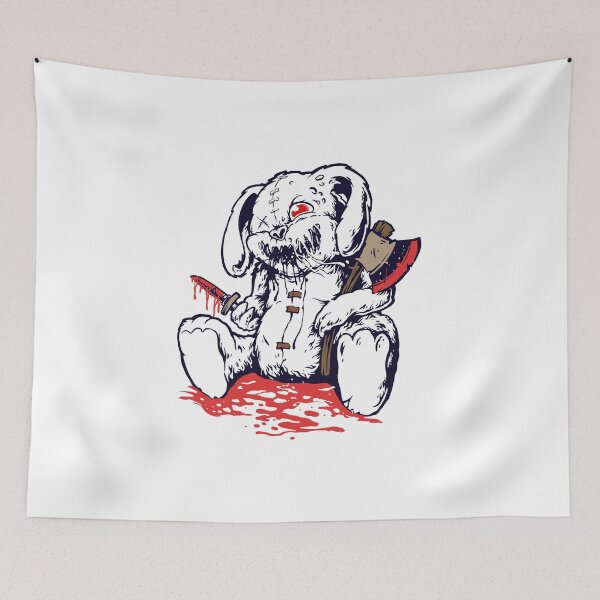 Item preview, Rabbit Blood HelloweenTeddy Creepy designed and sold by addthana.