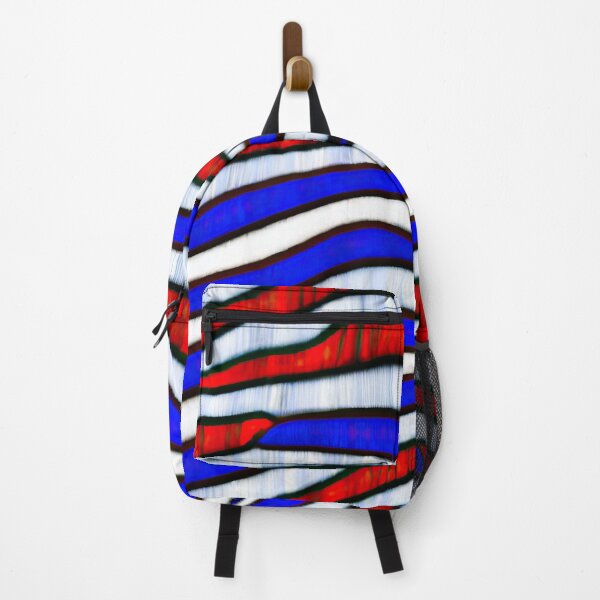 Item preview, Zebra Style Pattern With With US Flag Coloring designed and sold by phillipbooth.