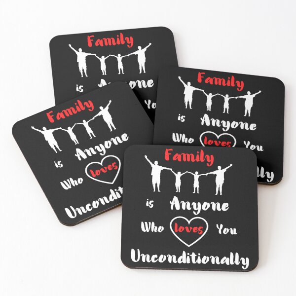 Item preview, Family is anyone who loves you unconditionally designed and sold by Conrad-Geordz.