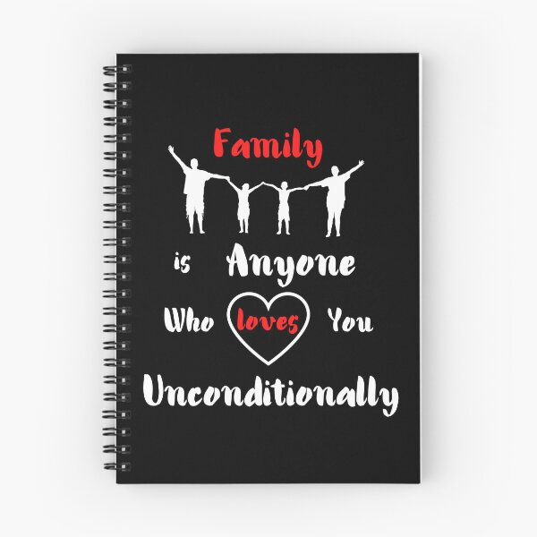 Item preview, Family is anyone who loves you unconditionally designed and sold by Conrad-Geordz.