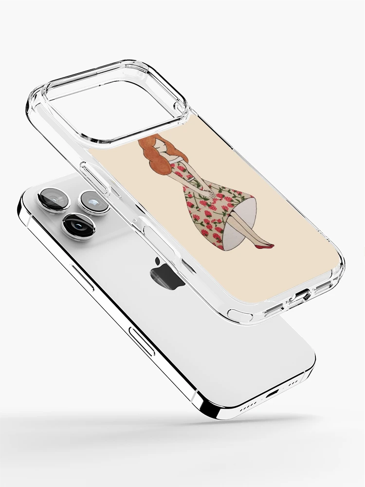 Thumbnail 2 of 5, iPhone Case, Sweet Raspberry designed and sold by Sarah Lintakoon.