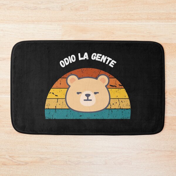 Item preview, Odio La Gente faccia da orso arrabbiato I Hate People Angry Bear Face designed and sold by Mechanical-Artt.