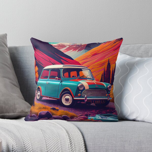 Austin Mini Pillows & Cushions for Sale