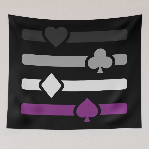 Item preview, Proud Asexual Aces Asexuality Pride Subtle Queer LGBTQ designed and sold by Queer Pride Shop.