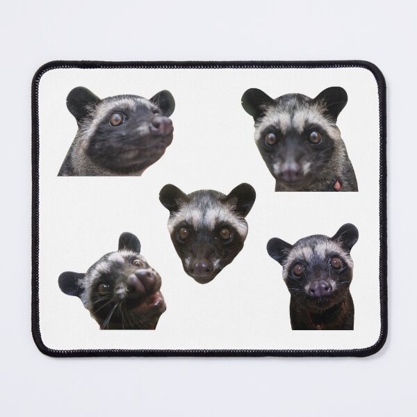 Item preview, Funny Civet face portrait expression designed and sold by KondeHipe.