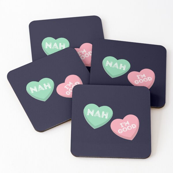 Item preview, Nah Im Good Anti Valentines Day Singles Awareness designed and sold by SunfullyYours.