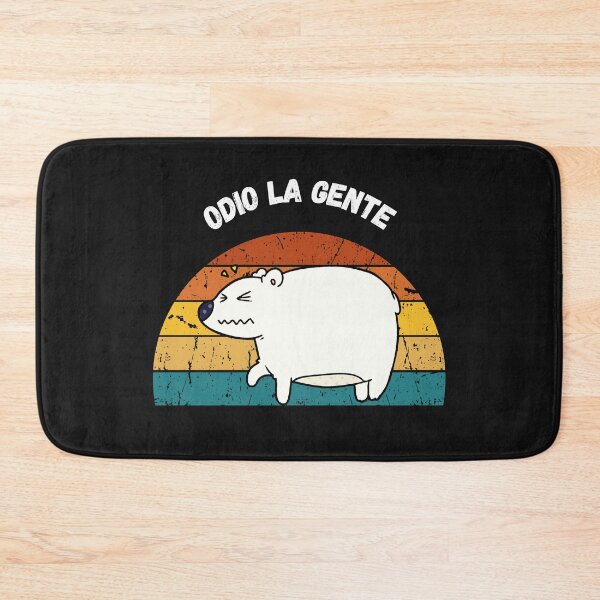 Item preview, Odio La Gente - orso polare disgustato - I Hate People Angry Polar Bear designed and sold by Mechanical-Artt.