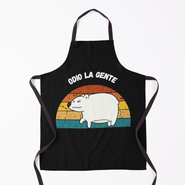 Item preview, Odio La Gente - orso polare disgustato - I Hate People Angry Polar Bear designed and sold by Mechanical-Artt.
