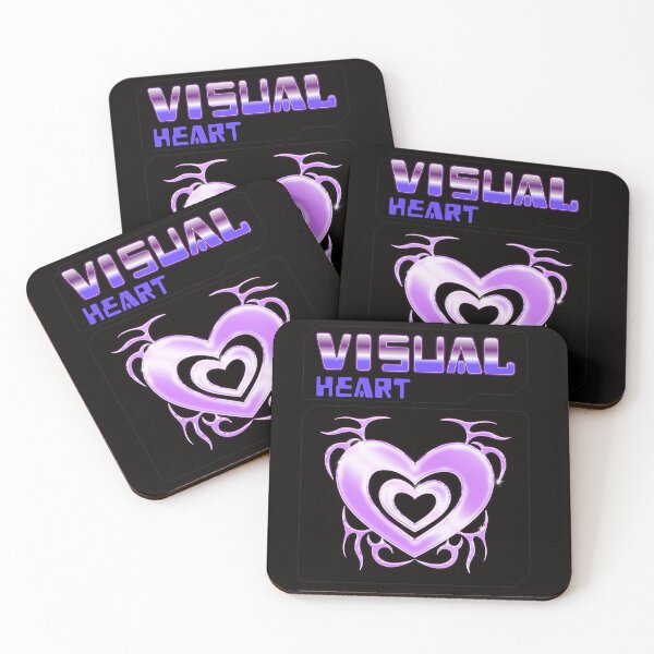 Item preview, Visual heart designed and sold by BibiArtist.