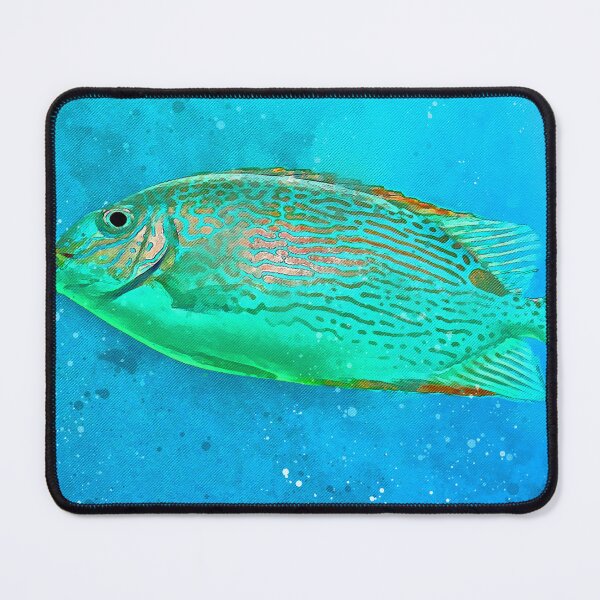 Artikelvorschau, Karpfen-Fisch-Aquarell-Malerei-Kunst entworfen und verkauft von getlyart.