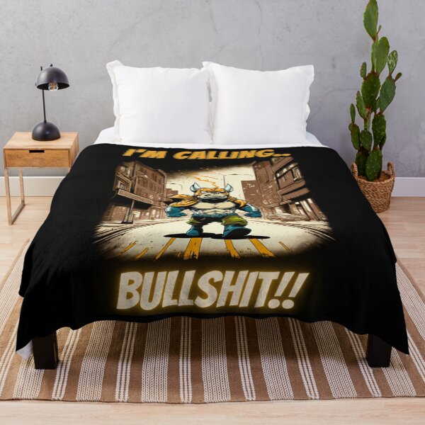 Item preview, Anime Bulldog-Im Calling Bullshit designed and sold by letsgetinspired.