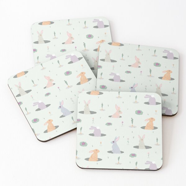 Item preview, Rabbits in Rabbit Holes designed and sold by Amy Hadden.