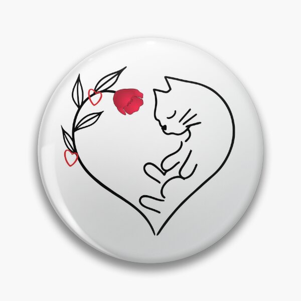 Item preview, My Cat Is My Valentine designed and sold by BadaBlingLtd21.