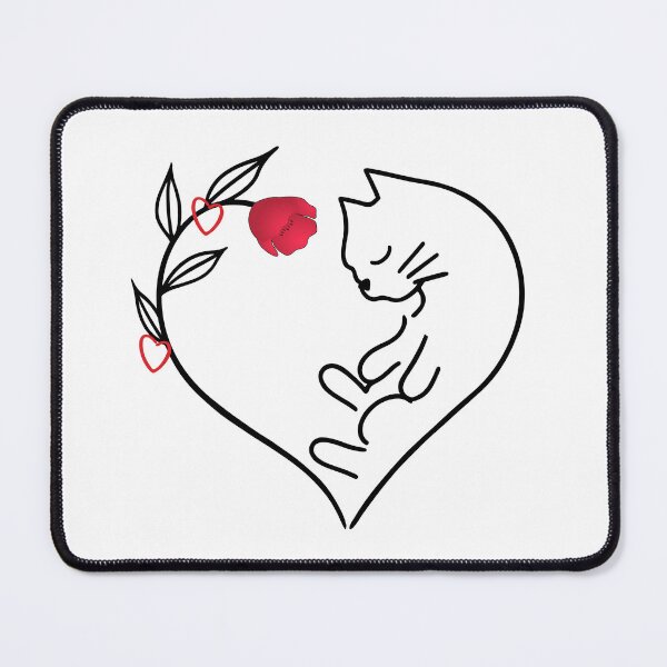 Item preview, My Cat Is My Valentine designed and sold by BadaBlingLtd21.