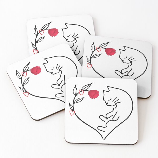 Item preview, My Cat Is My Valentine designed and sold by BadaBlingLtd21.