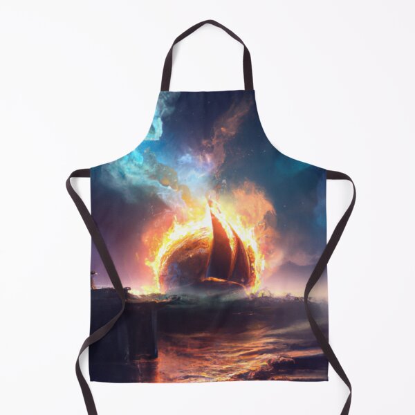 Item preview, Serene Night on the Cosmic Ocean - A Voyage Through the Burning Cosmos designed and sold by WBP Mart.