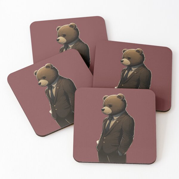 Item preview, Cool Teddy Bear in a suit designed and sold by kamionari.