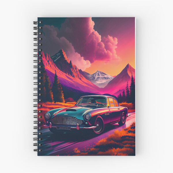 Item preview, Aston Martin DB5 Car Beautiful Painting Illustration designed and sold by MadeByHaresShop.
