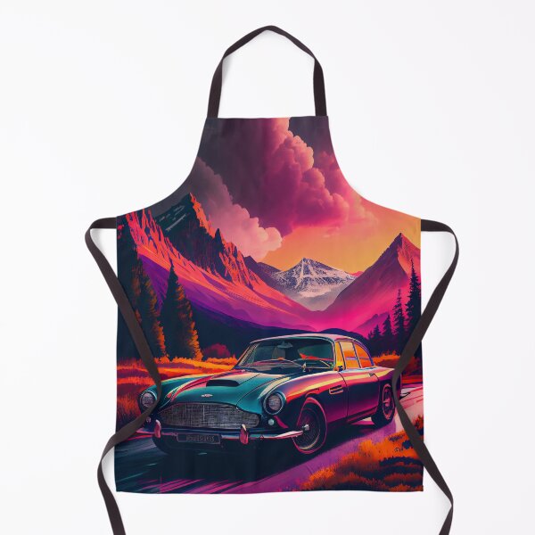 Item preview, Aston Martin DB5 Car Beautiful Painting Illustration designed and sold by MadeByHaresShop.