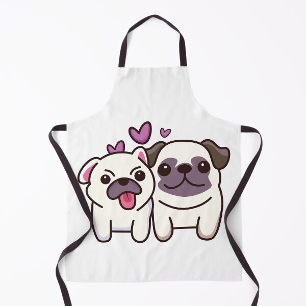 Item preview, Puggy - Frenchie Friends - Cute Dog Drawing designed and sold by KawaiiBombShop.