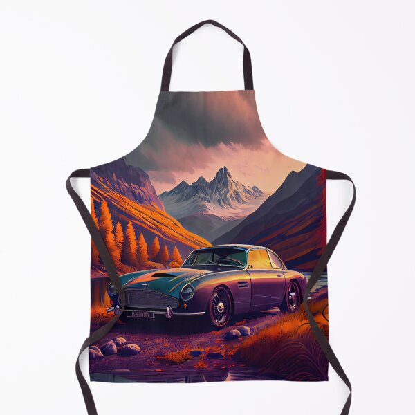 Item preview, Aston Martin DB5 Car Beautiful Painting Illustration designed and sold by MadeByHaresShop.