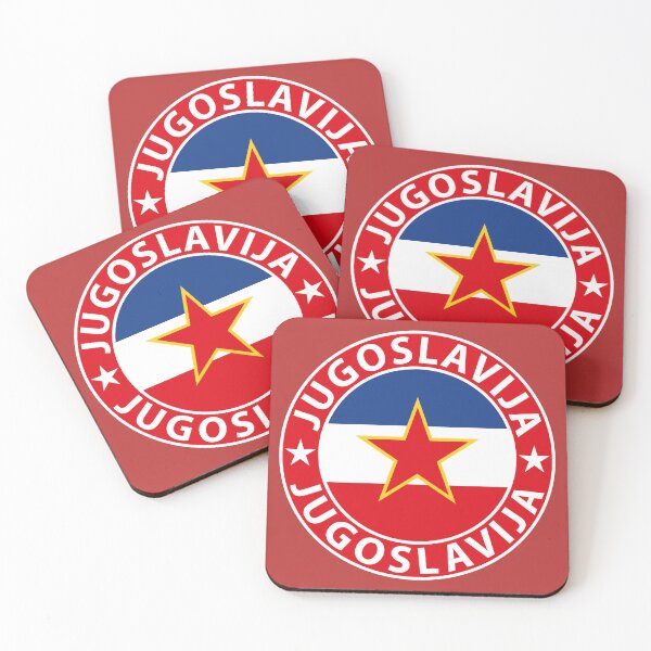 Item preview, Yugoslavia flag coat of arms designed and sold by Skykratzer.
