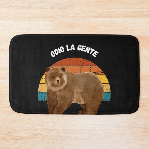 Item preview, Odio La Gente - orso - tramonto - I Hate People - Bear - Sunset designed and sold by Mechanical-Artt.