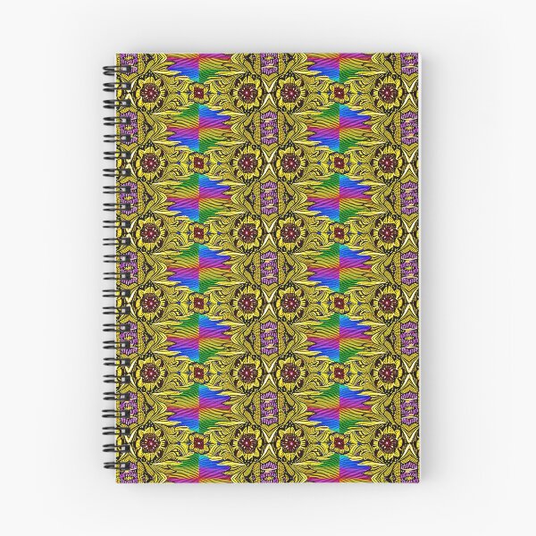 Item preview, Rainbow Gold Thread Stripes Pattern. designed and sold by DEKA777.