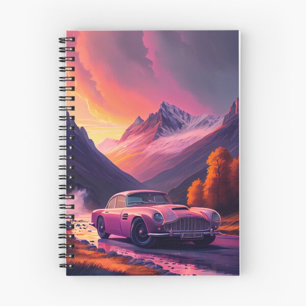 Item preview, Aston Martin DB5 Car Beautiful Painting Illustration designed and sold by MadeByHaresShop.