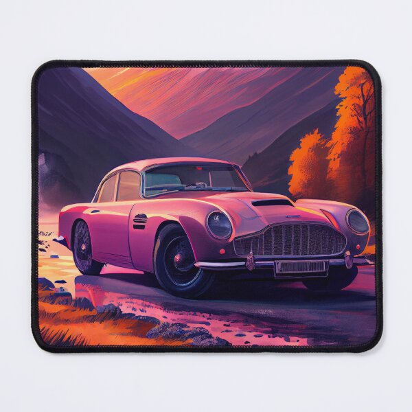 Item preview, Aston Martin DB5 Car Beautiful Painting Illustration designed and sold by MadeByHaresShop.