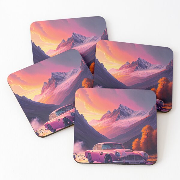 Item preview, Aston Martin DB5 Car Beautiful Painting Illustration designed and sold by MadeByHaresShop.