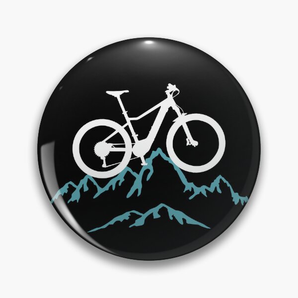 Artikelvorschau, Mountain biking, Radfahren, Downhill biking, Mountainbike und Berge entworfen und verkauft von claudiasartwork.