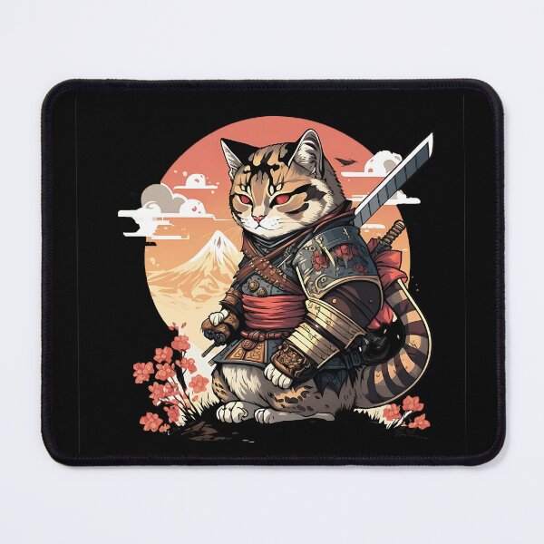 Item preview, Samurai Cat: A Fierce and Feline designed and sold by abdoubach03.