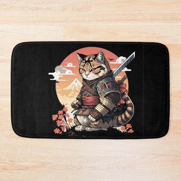 Item preview, Samurai Cat: A Fierce and Feline designed and sold by abdoubach03.