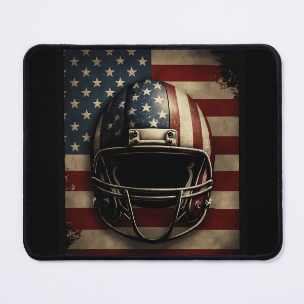 Item preview, American Football Player Usa Flag designed and sold by druckfun.
