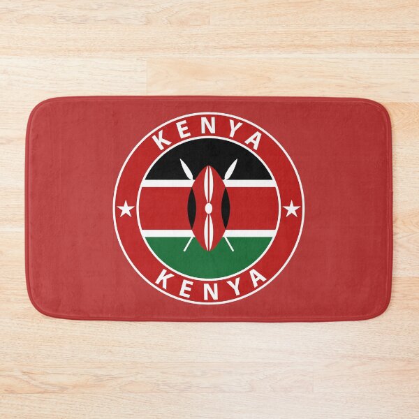 Item preview, Kenya Kenya flag coat of arms designed and sold by Skykratzer.