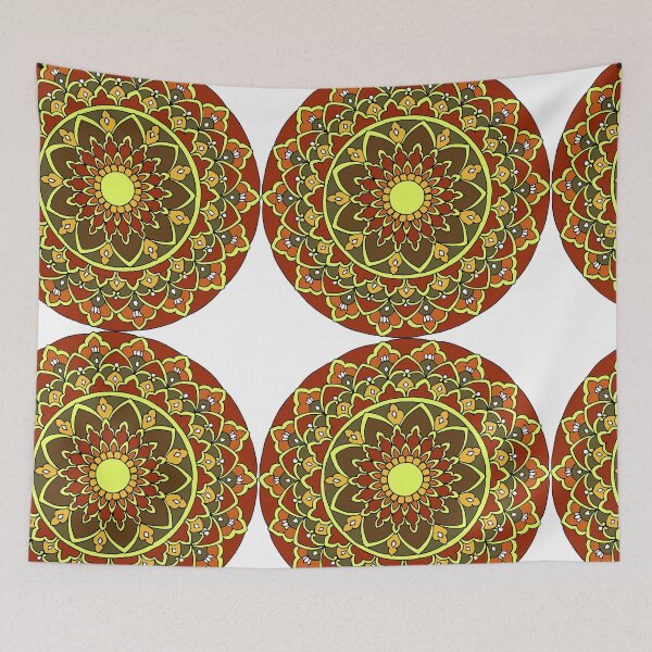 Item preview, Autumn Vibes Mandala designed and sold by Aangimody04.