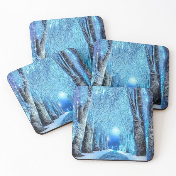 Item preview, Icy Blue Path #5 designed and sold by Yarora.ai.