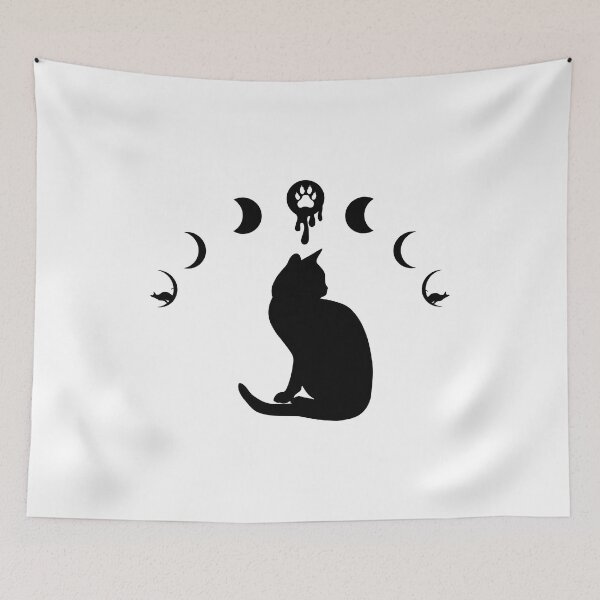 Item preview, Black Cat Awarness designed and sold by TheWorkoutLife ⭐⭐⭐⭐⭐.