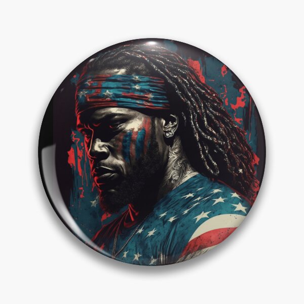 Item preview, American Football Player Usa Flag designed and sold by druckfun.