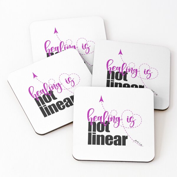 Item preview, Healing Is Not Linear! Pink designed and sold by anchicabr.